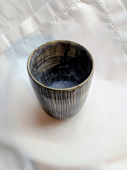 Petite tasse - Gris Rayures
