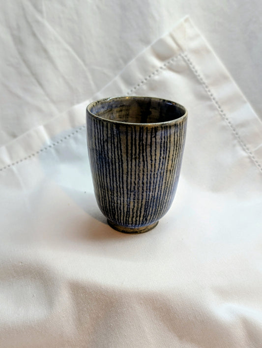 Petite tasse - Gris Rayures