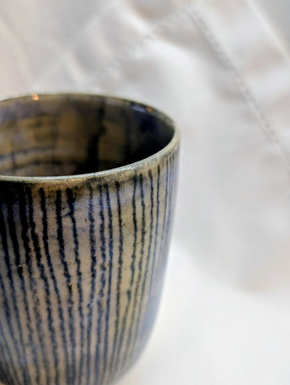 Petite tasse - Gris Rayures